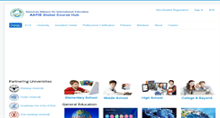 Desktop Screenshot of aafie.com